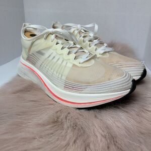 Nike Zoom Fly Breaking 2 Running Shoes Womens SiWhite AJ8229-106 Size 11